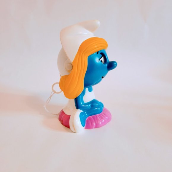 Vintage Smurfs 1980's Wallace Berrie PEYO Pull String Talking Smurfette. - Picture 2 of 5